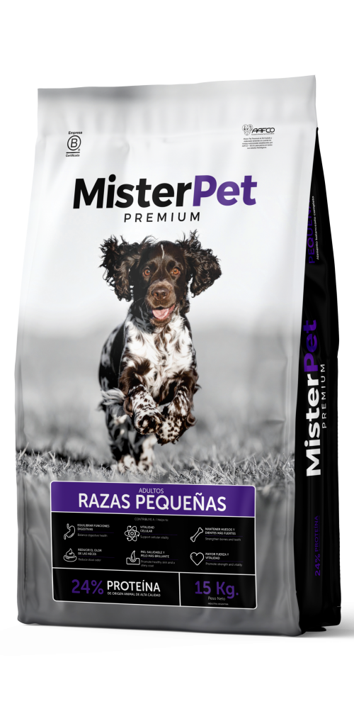 MisterPet Razas Pequeñas 15 kg